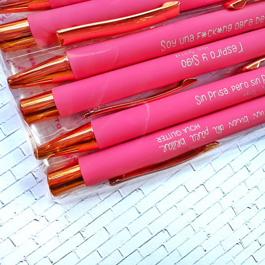 Frases Pack - Fushia