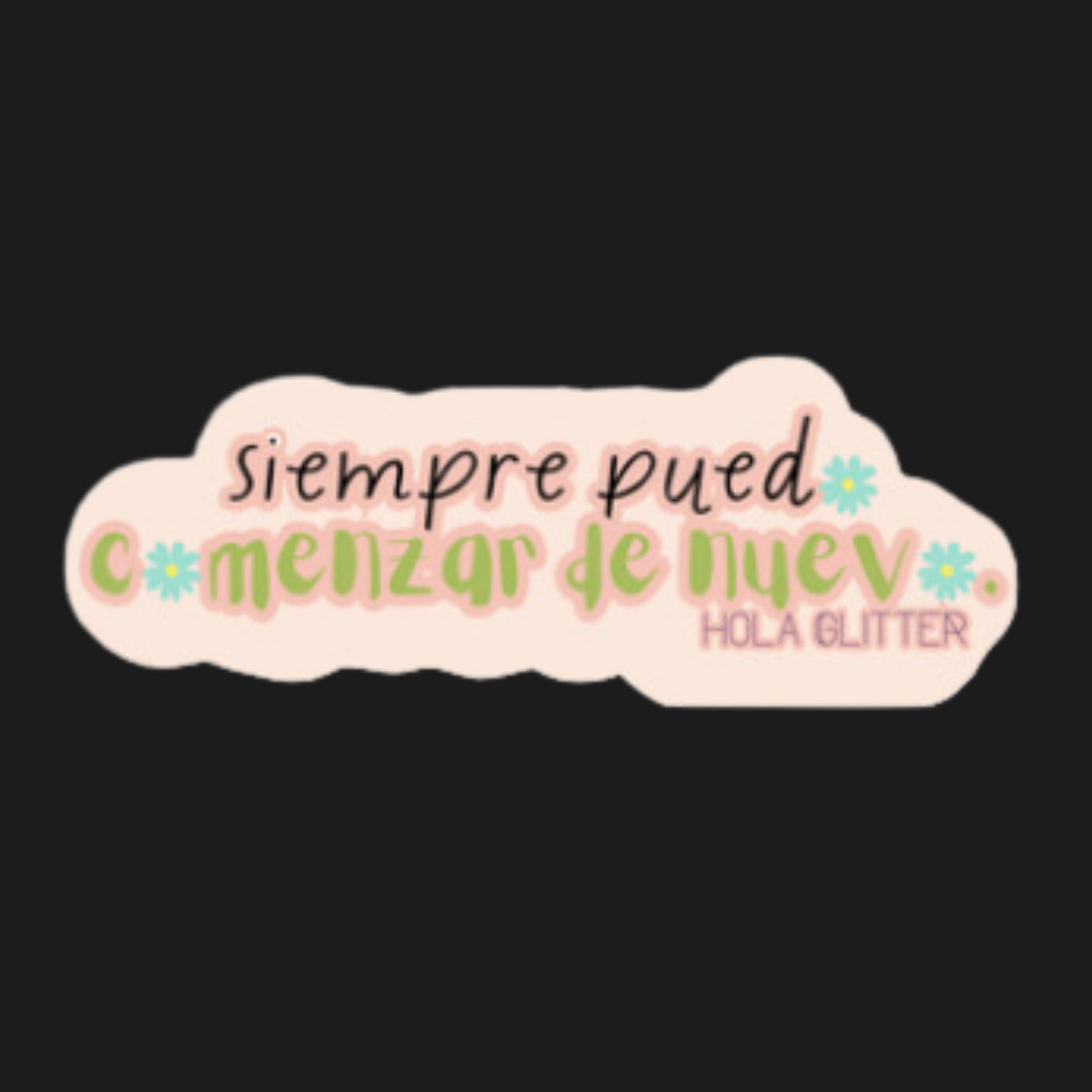 XS | Sticker | Comenzar de Nuevo