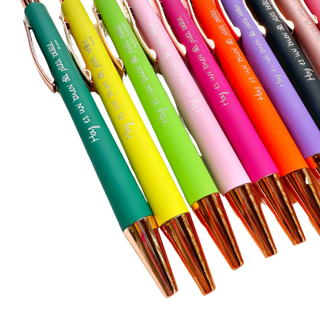 Bolígrafos| Hoy es un buen día para brillar.