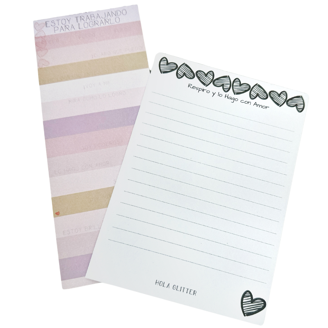 Notepad | Estoy trabajando para lograrlo | 3.5 x 8.5