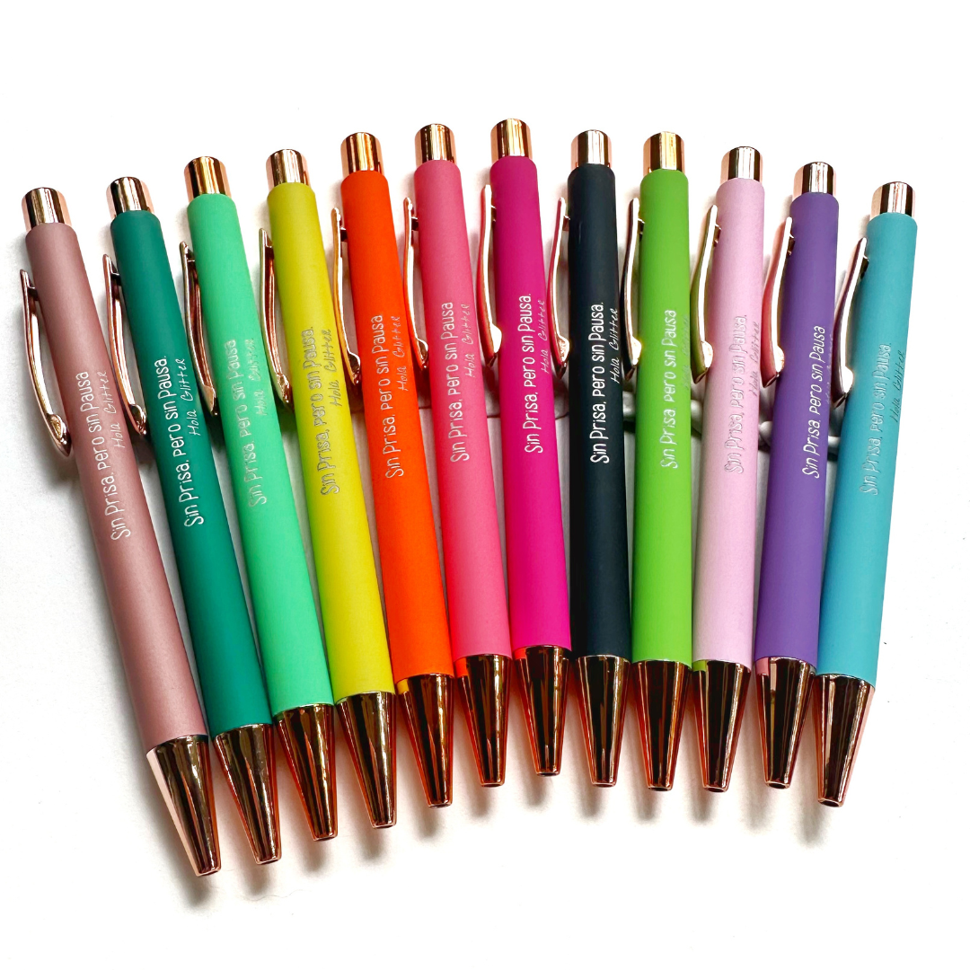 Bolígrafos | Sin prisa, pero sin pausa.