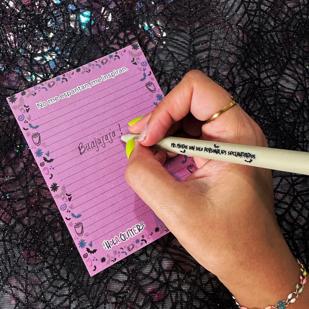 Notepad | No me espantan, me inspiran. | 4.3" x 5.5"