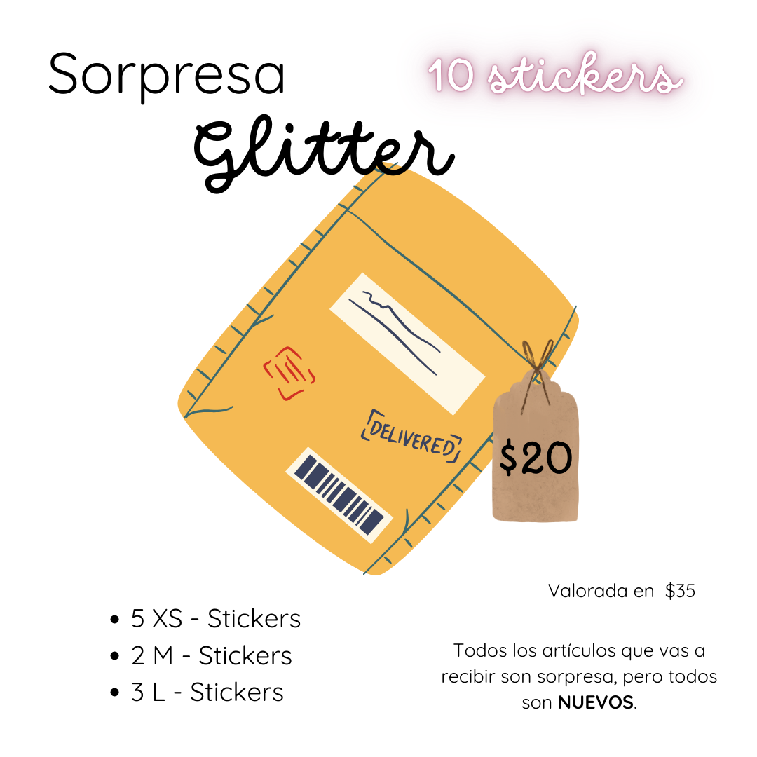 Sorpresa Glitter $20