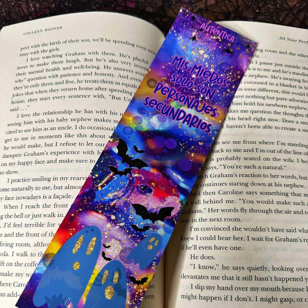 Longline Bookmark | Mi miedo son solo personajes secundarios.
