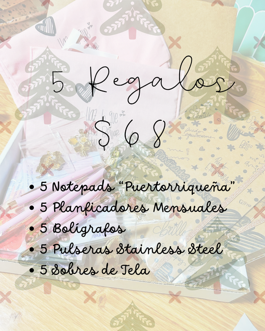 5 Regalos por $68