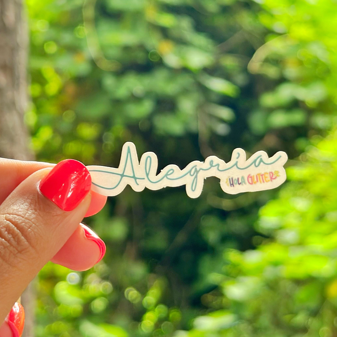 XS | Sticker | Alegría