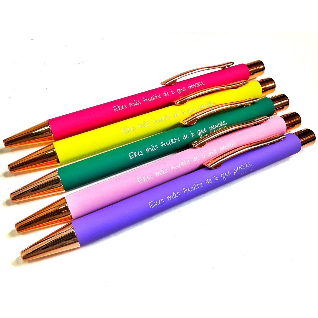 Bolígrafos |Eres más fuerte de lo que piensas.