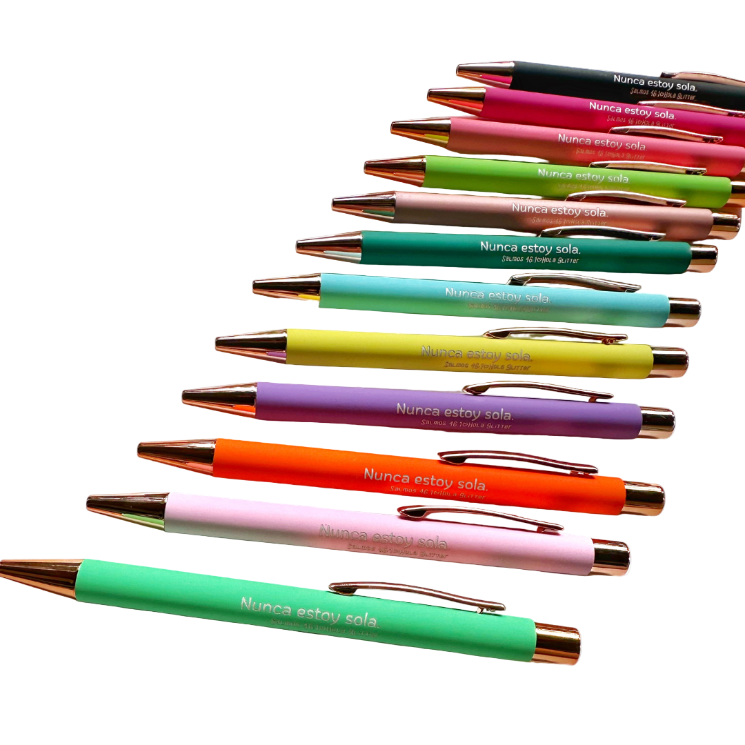Bolígrafo | Nunca estoy sola.
