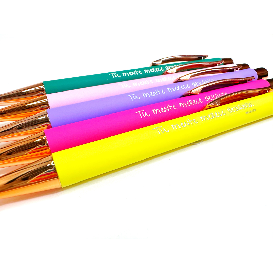Bolígrafos | Tu mente merece descanso