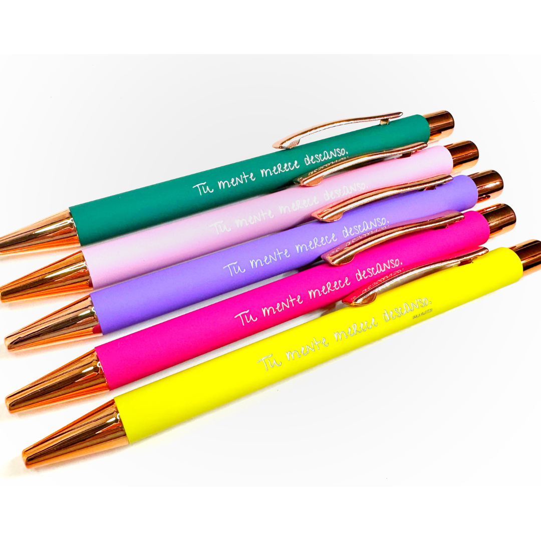 Bolígrafos | Tu mente merece descanso