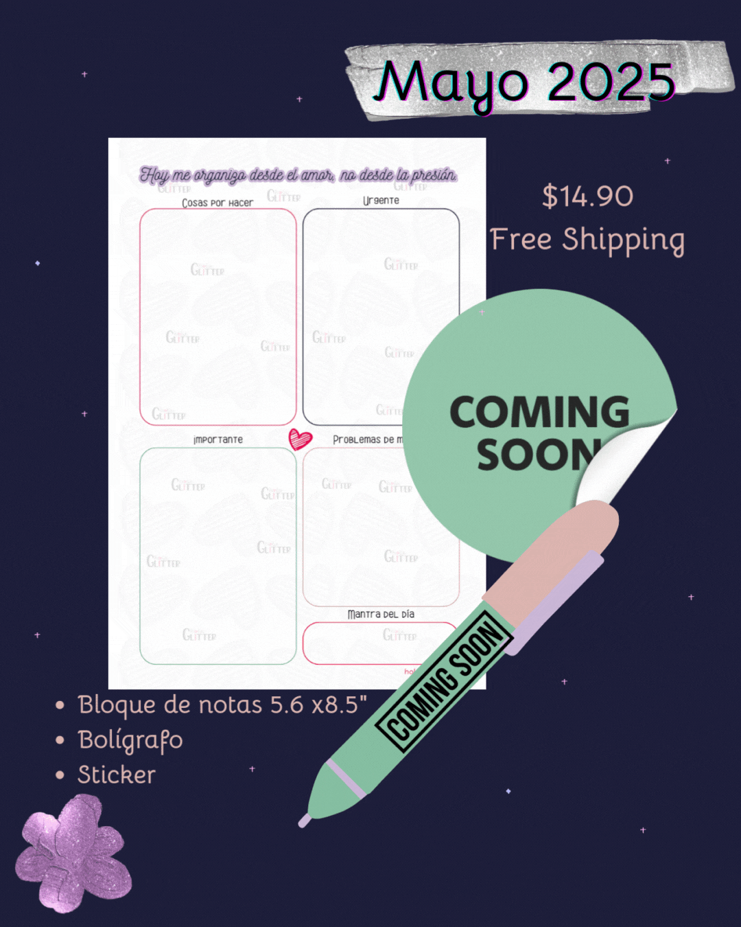 Glitter Bag | Suscripción Mensual