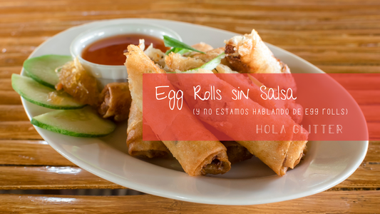 Egg Rolls sin Salsa