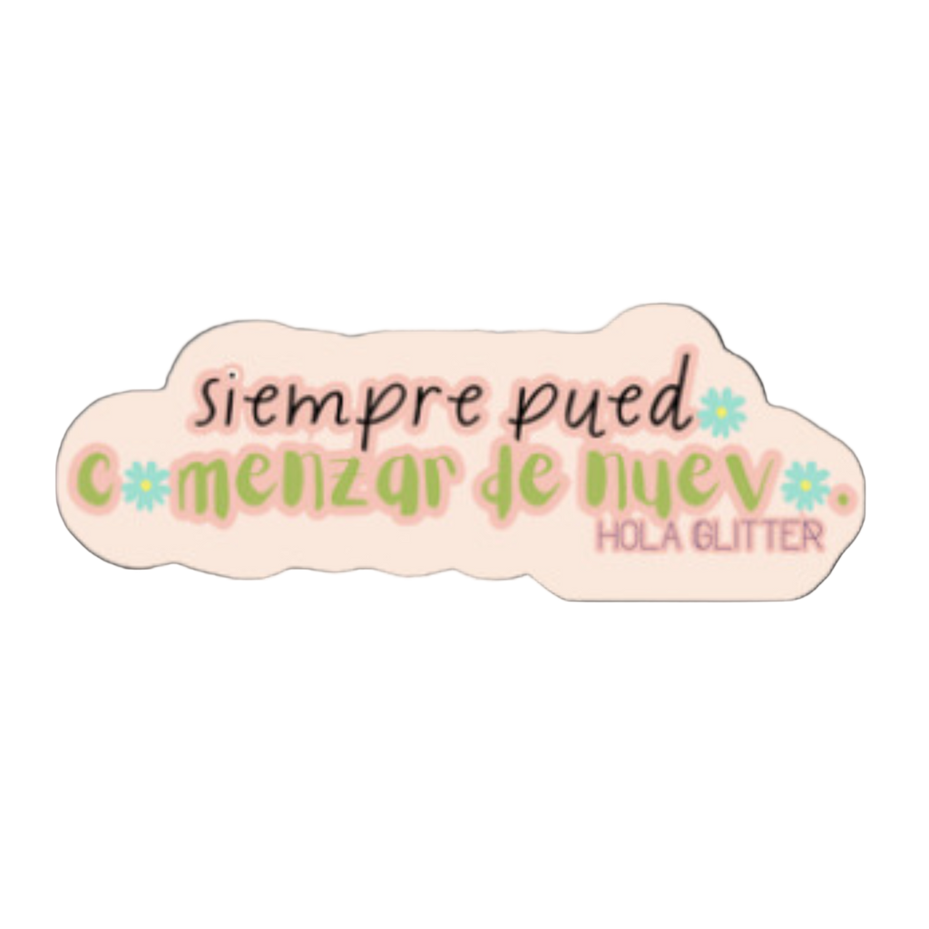 XS | Sticker | Comenzar de Nuevo