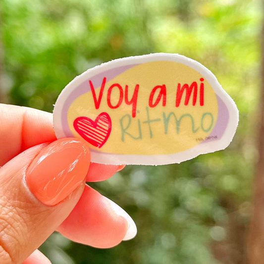 XS | Sticker | Voy a mi ritmo