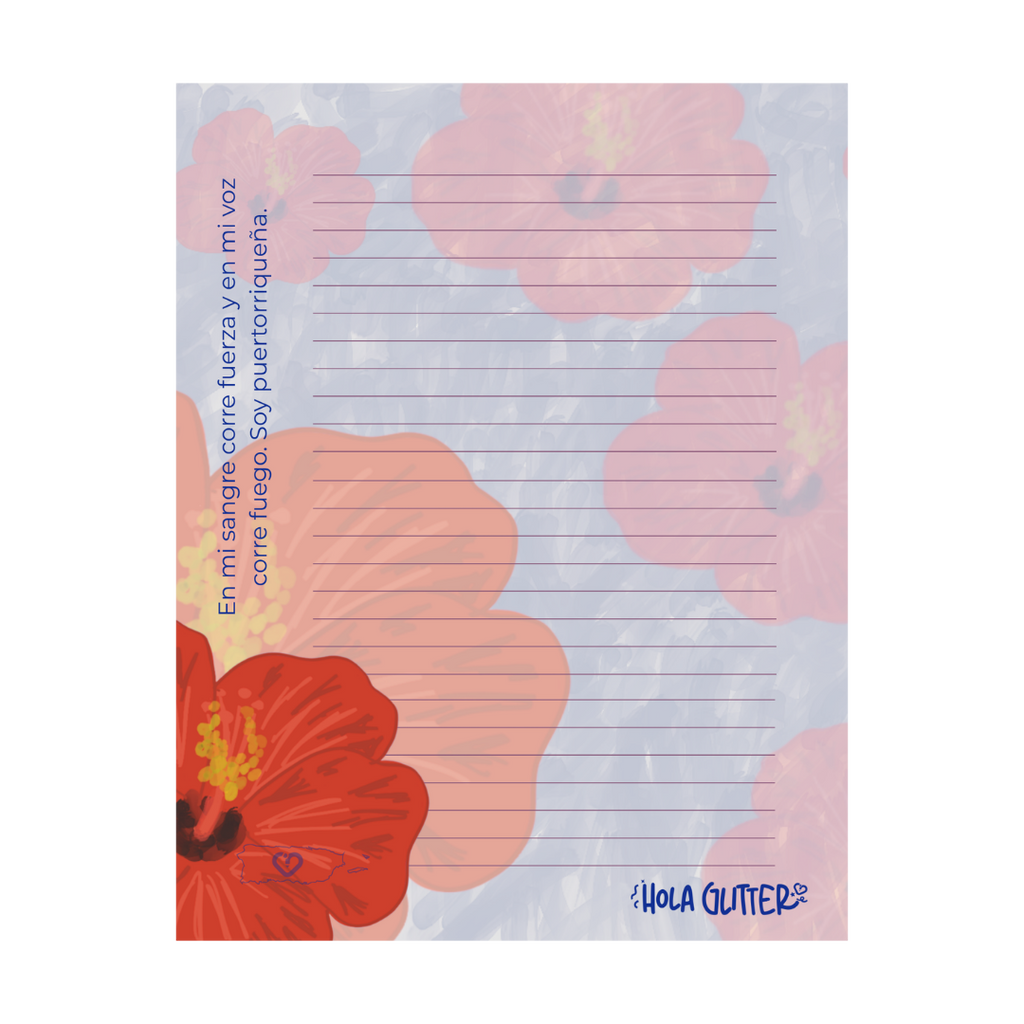 Notepad | Puertorriqueña | 4.25" x 5.5"