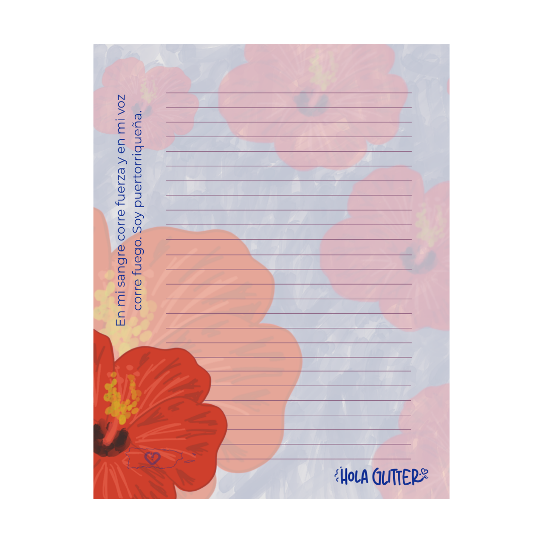 Notepad | Puertorriqueña | 4.25" x 5.5"