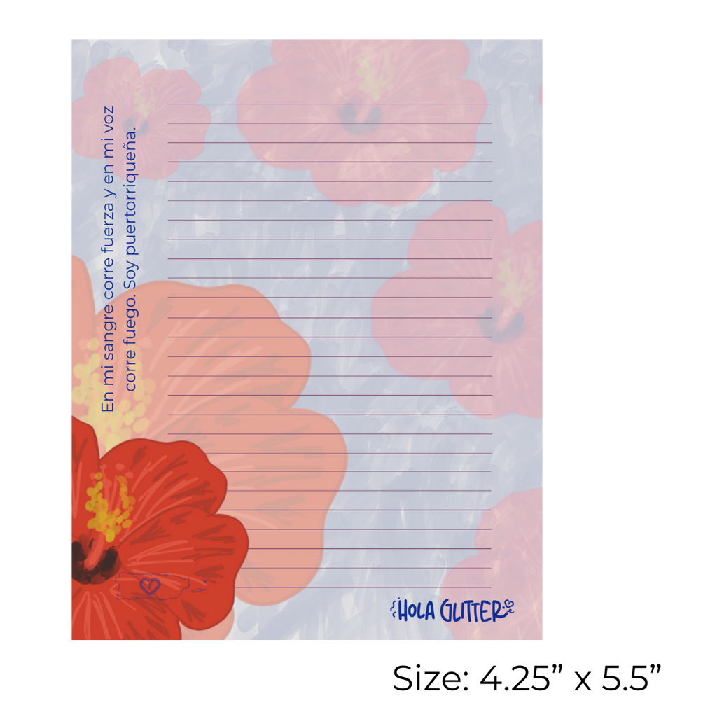 Notepad | Puertorriqueña | 4.25" x 5.5"