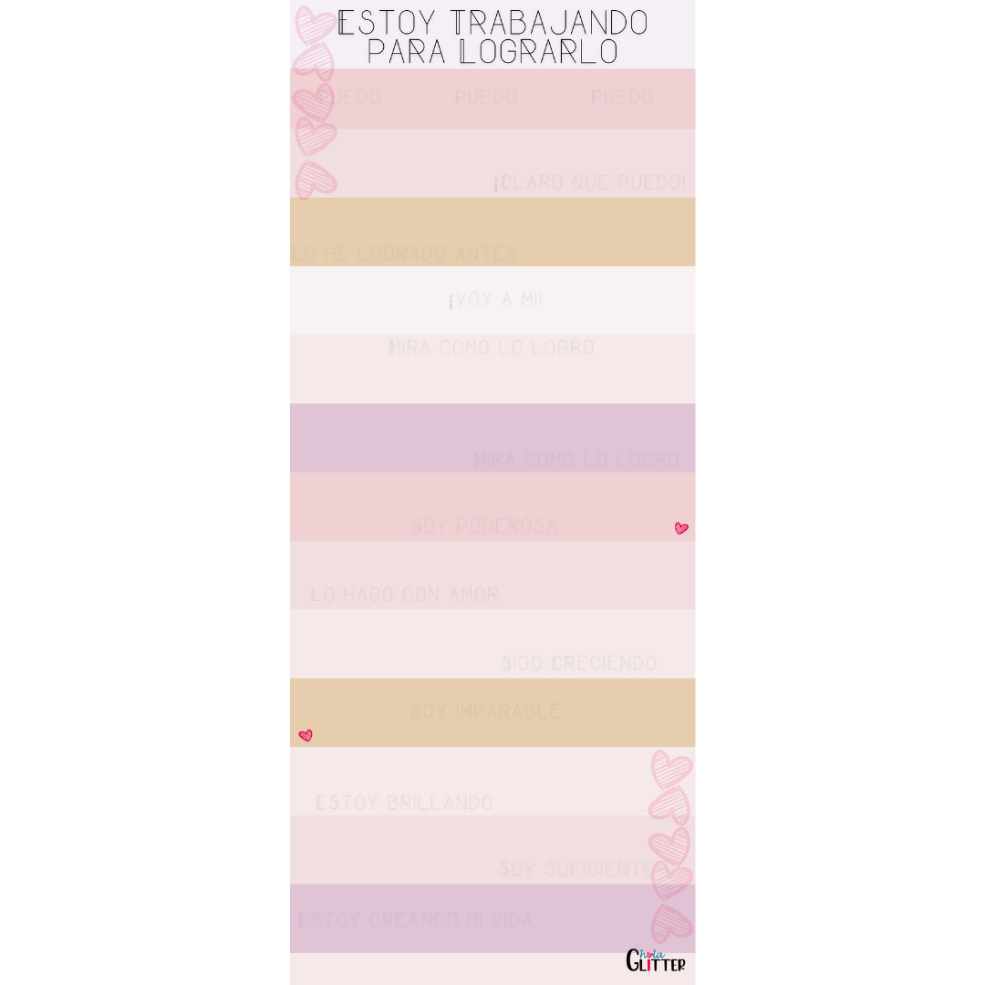 Notepad | Estoy trabajando para lograrlo | 3.5 x 8.5