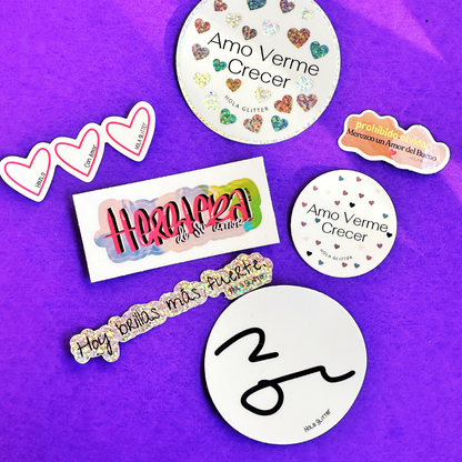 L | Sticker | Con Amor