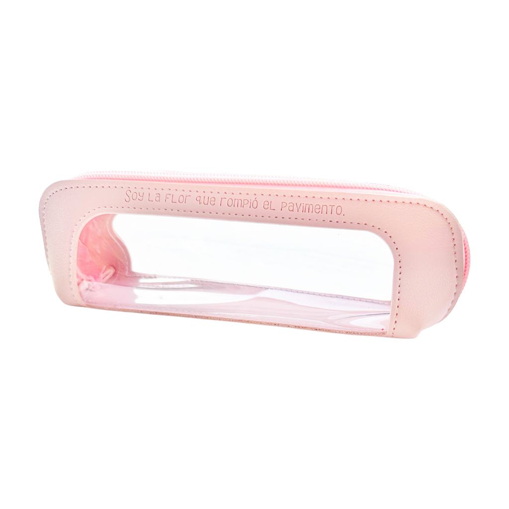 Cartuchera | Rosa | Soy la Flor que rompió el pavimento