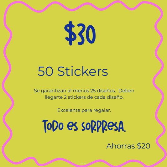 Paquete Sorpresa Stickers