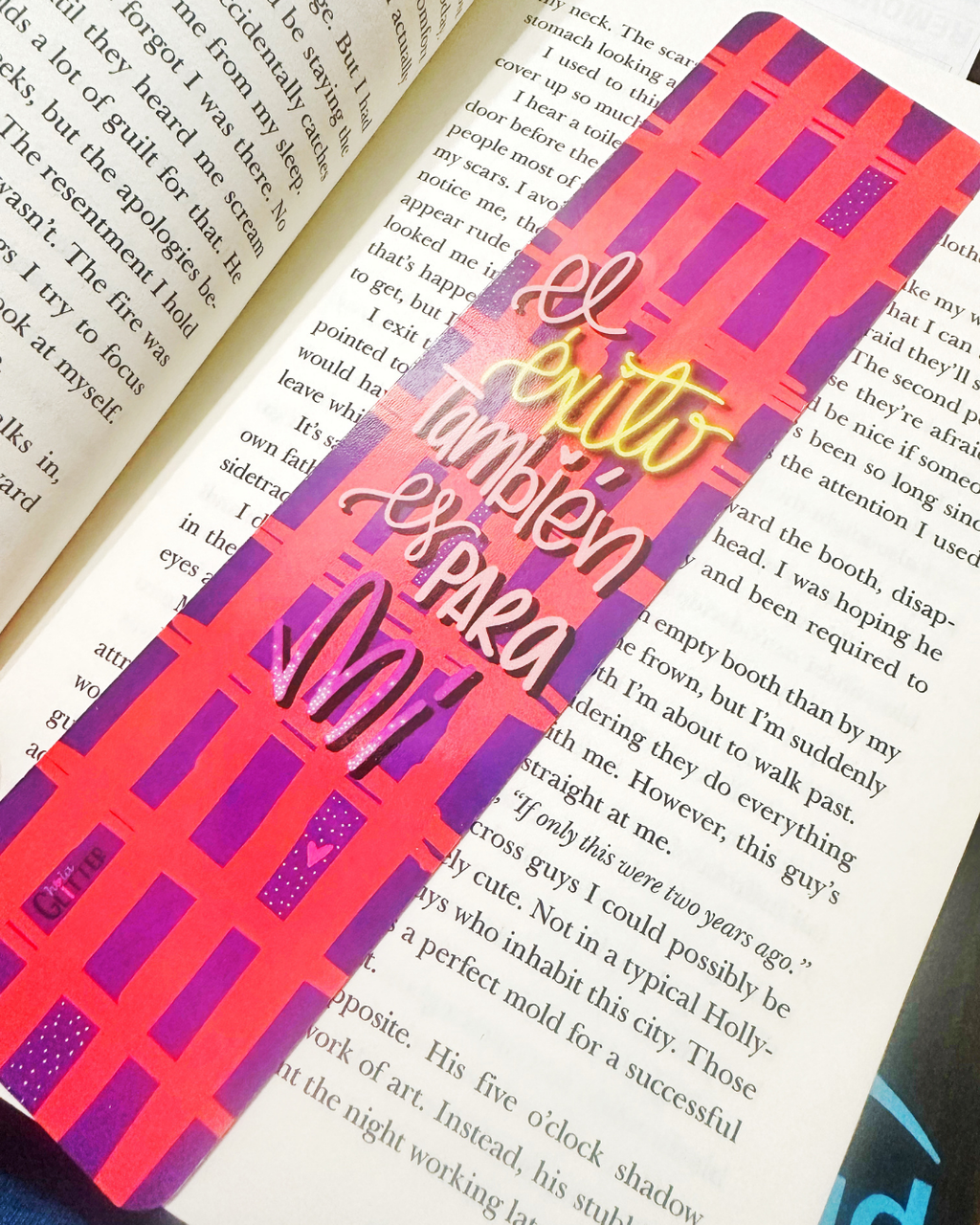 Longline Bookmark | El éxito también es para mi