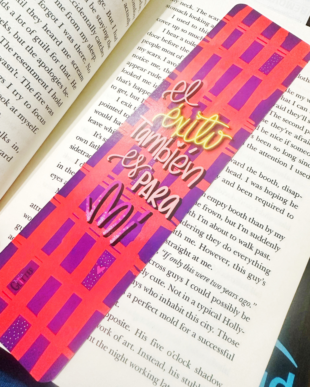 Longline Bookmark | El éxito también es para mi