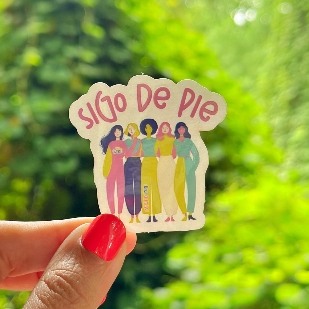 M | Sticker | Sigo de Pie