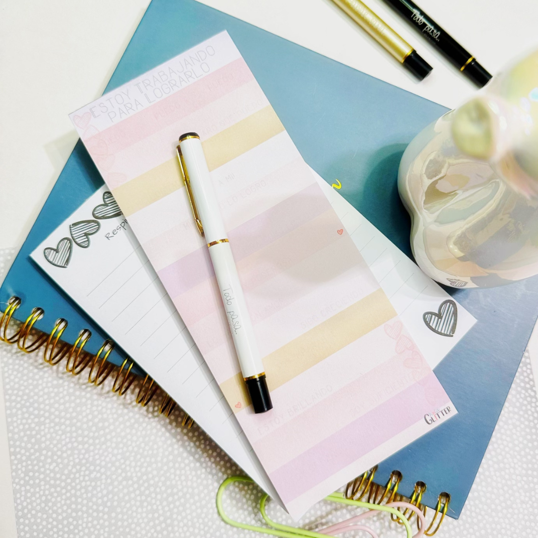 Notepad | Estoy trabajando para lograrlo | 3.5 x 8.5