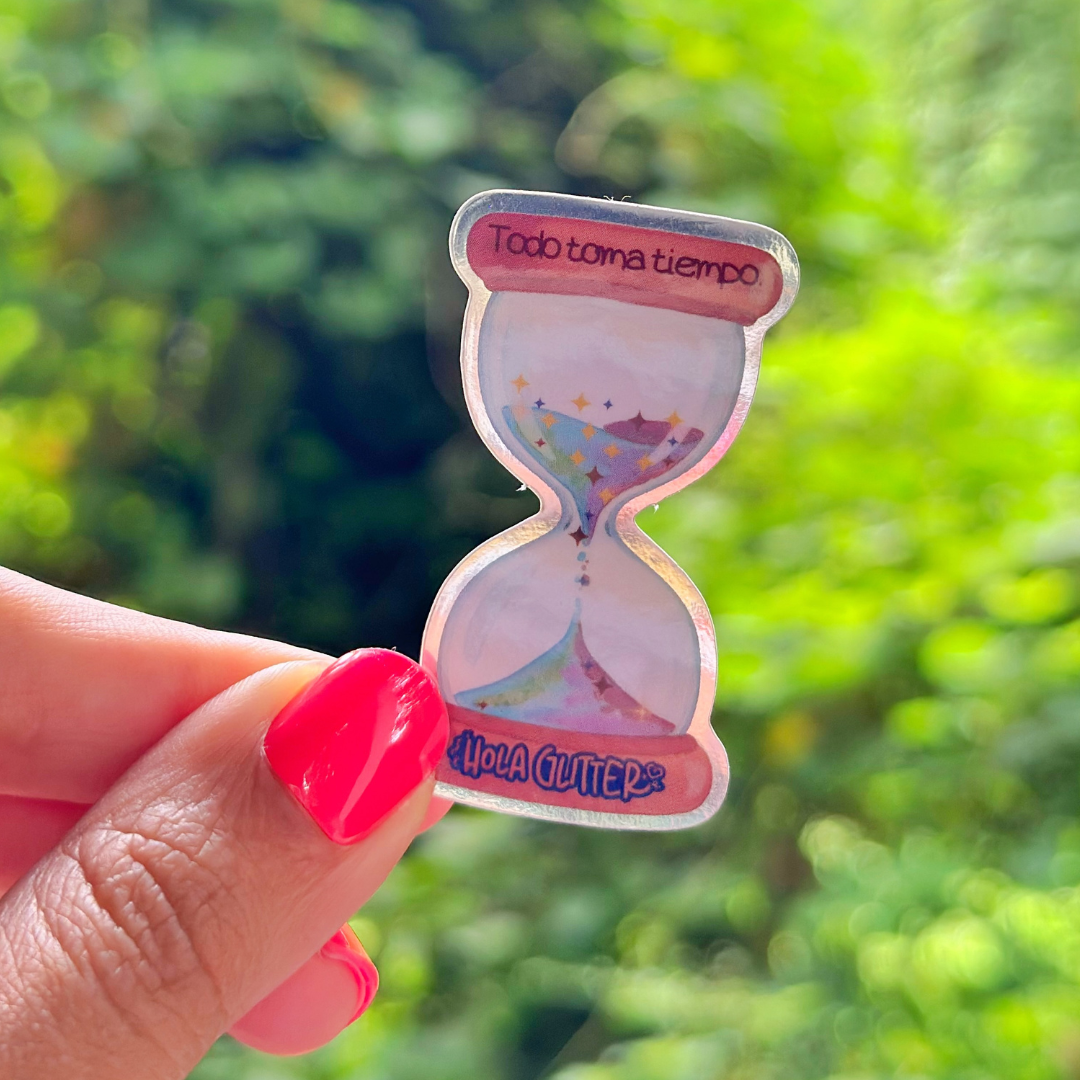 XS | Sticker | Todo toma tiempo