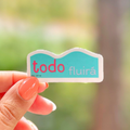 XS | Sticker | Todo Fluirá