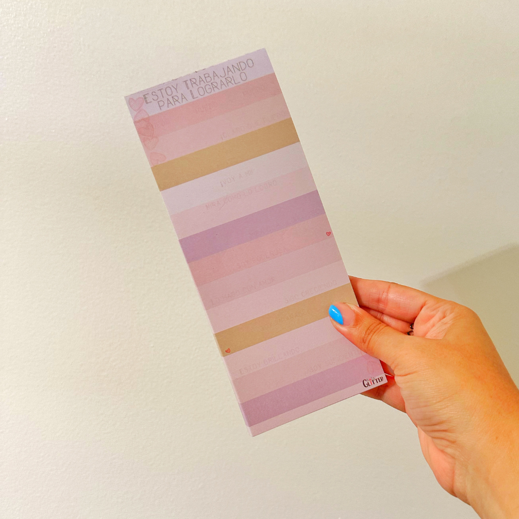 Notepad | Estoy trabajando para lograrlo | 3.5 x 8.5