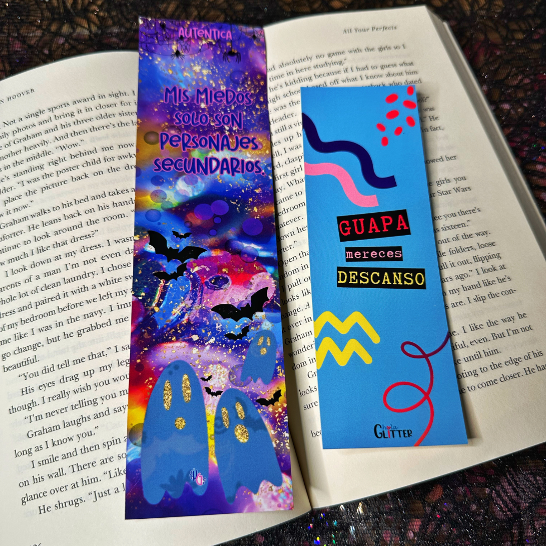 Longline Bookmark | Mi miedo son solo personajes secundarios.
