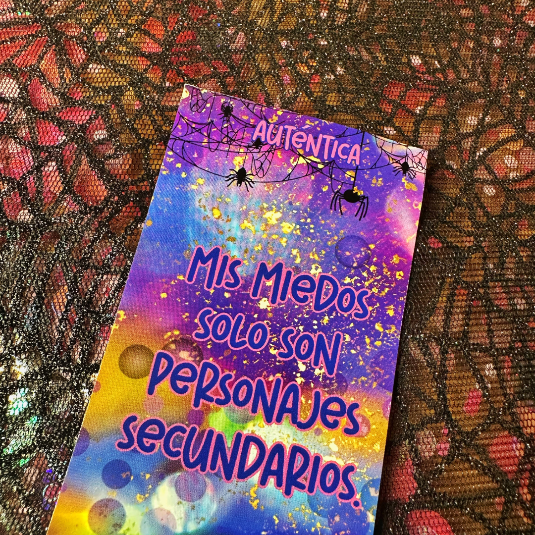 Longline Bookmark | Mi miedo son solo personajes secundarios.