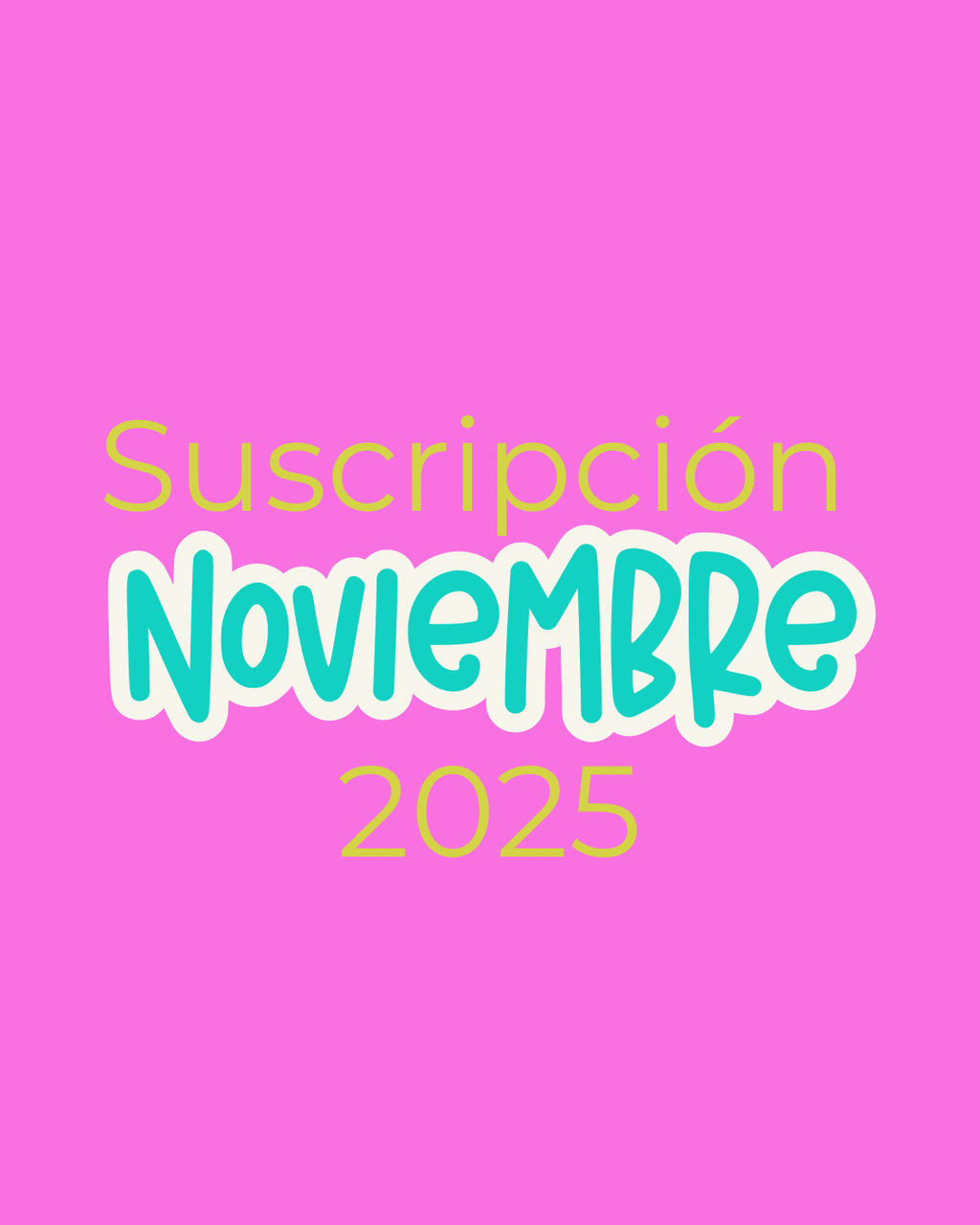 Glitter Bag | Suscripción Mensual