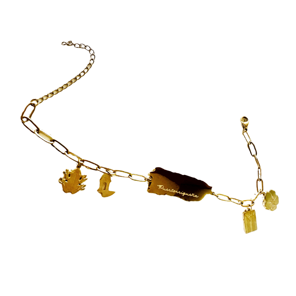Pulsera Puertorriqueña | Stainless Steel
