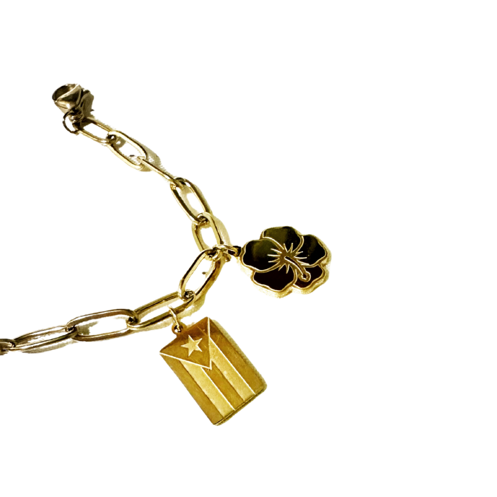 Pulsera Puertorriqueña | Stainless Steel