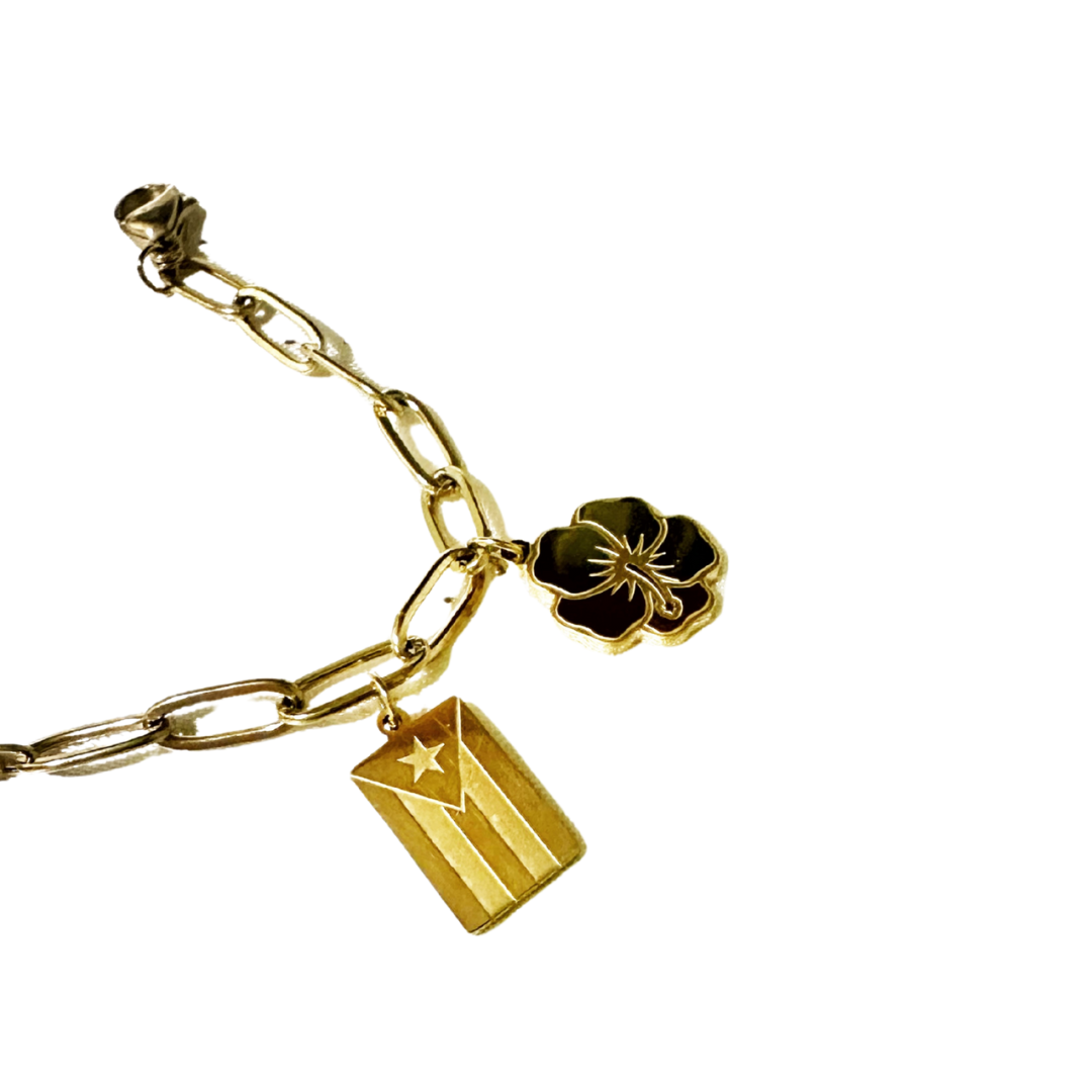 Pulsera Puertorriqueña | Stainless Steel