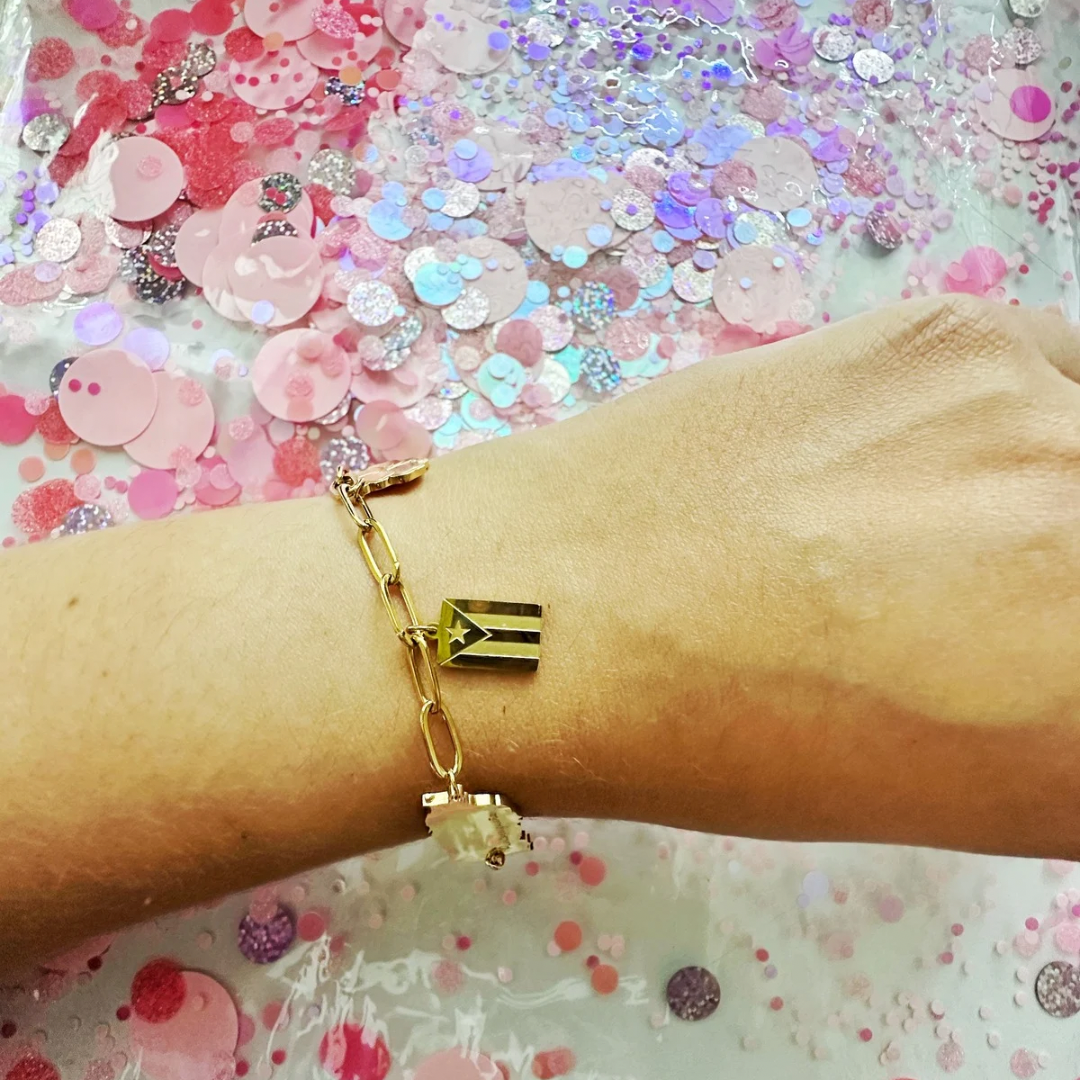 Pulsera Puertorriqueña | Stainless Steel