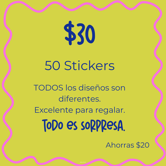 Paquete Sorpresa Stickers