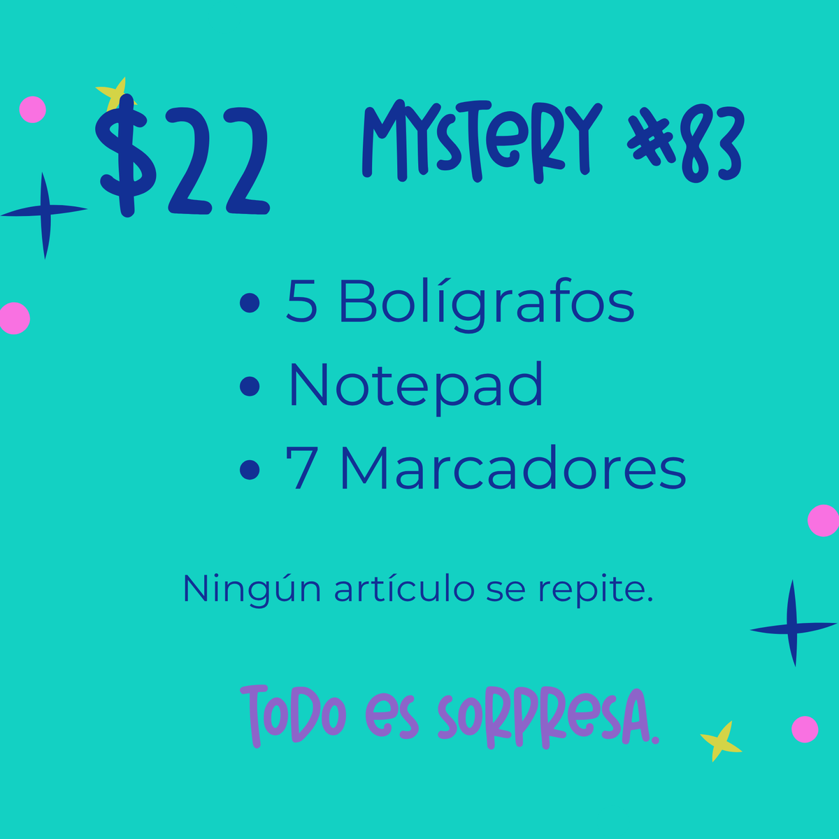 Paquete Sorpresa #83