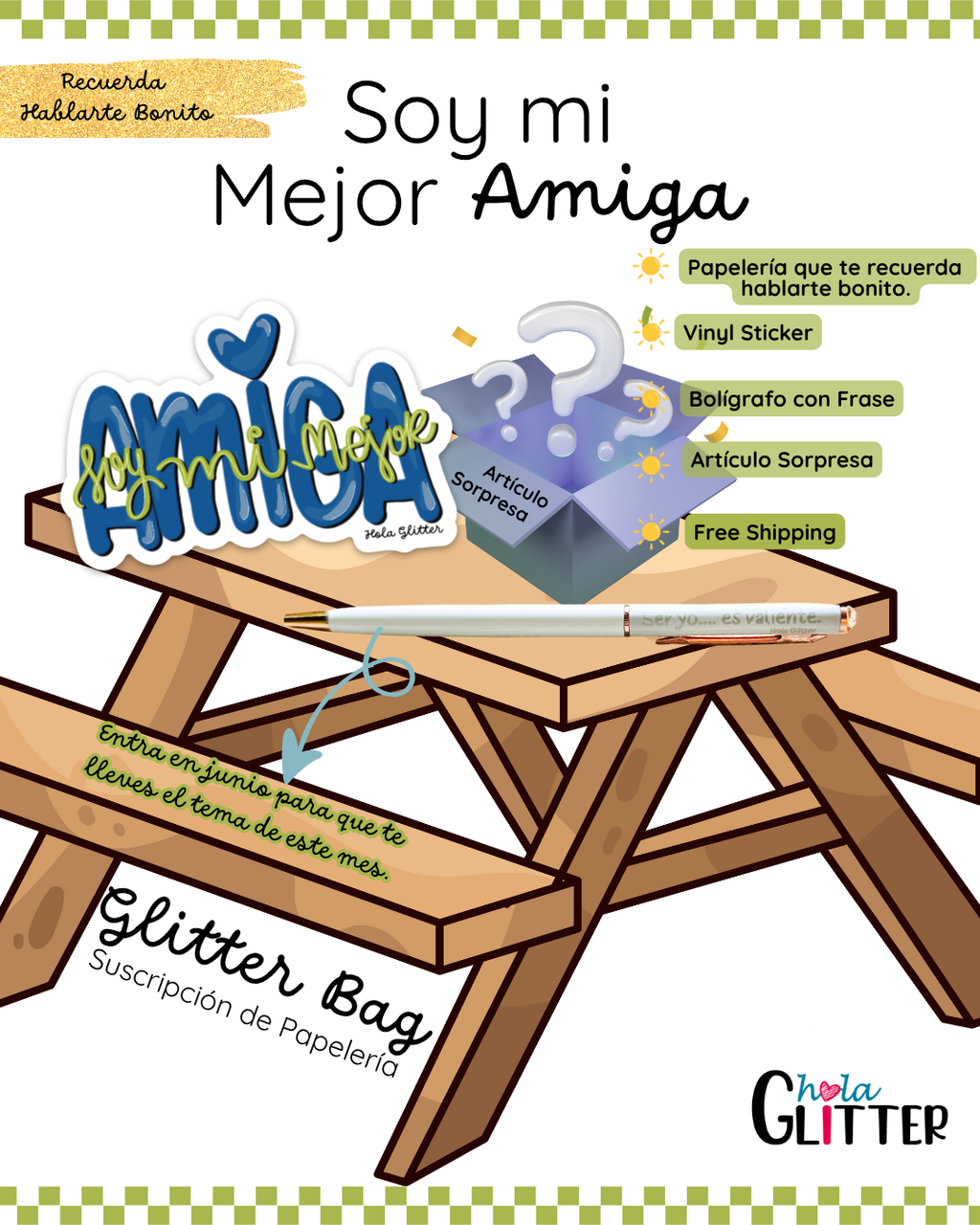 Glitter Bag | Suscripción Mensual