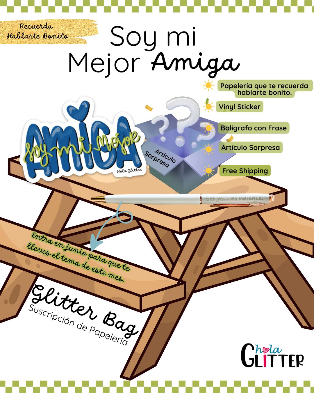 Glitter Bag | Suscripción Mensual