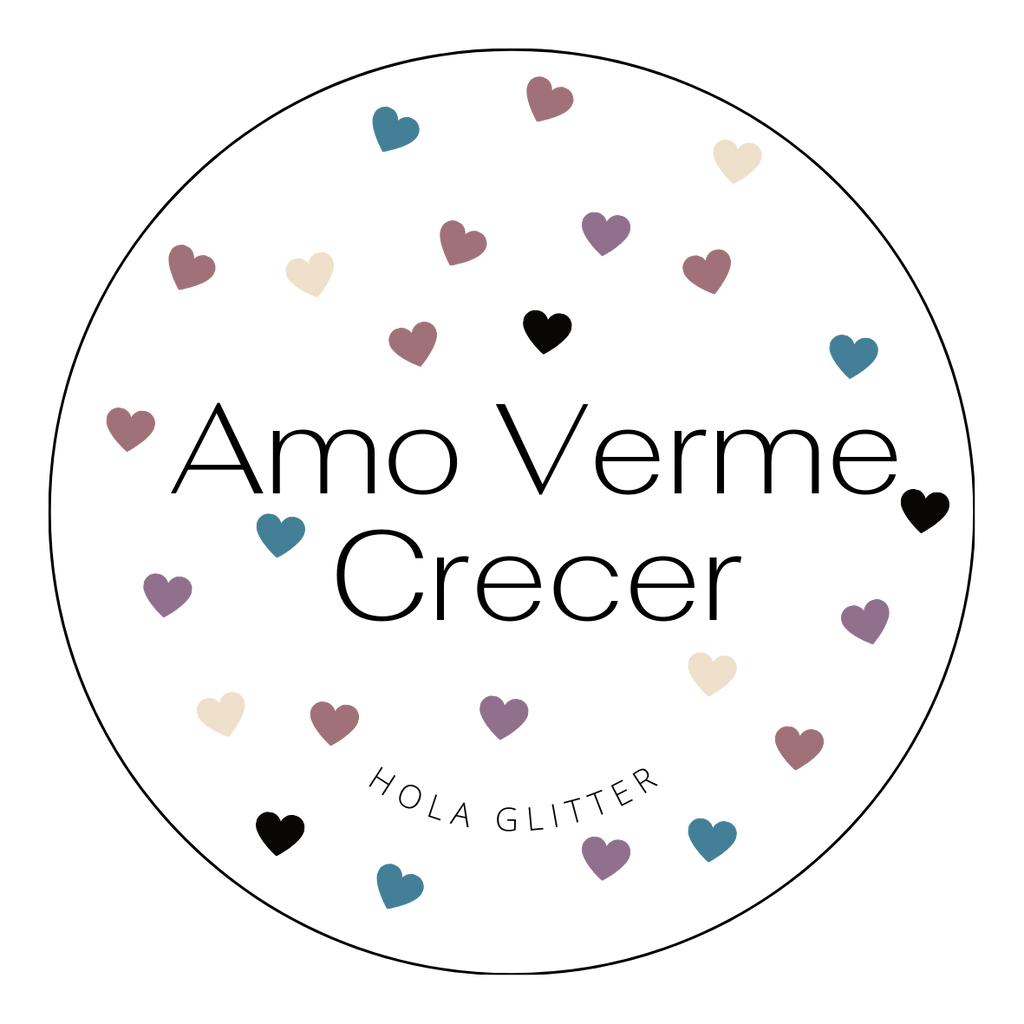 M | Sticker | Amo Verme Crecer