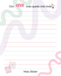 Notepad | Con Amor todo queda más lindo | 4.3" x 5.5"